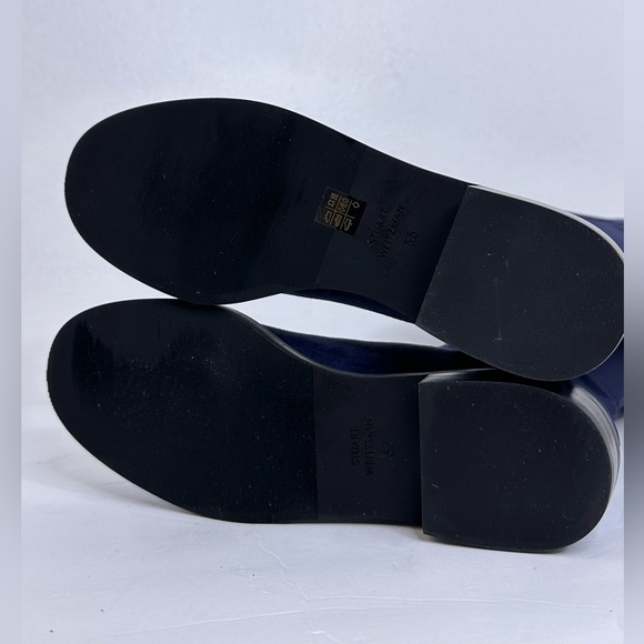 NWOB STUART WEITZMAN Greer City Boot 5050 Stretch Knee high, Navy, SUEDE, Sz 5.5 - Picture 5 of 13